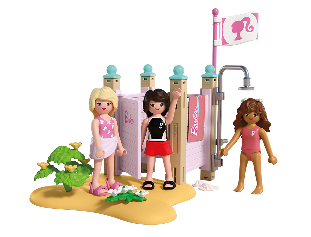 Playmobil x Barbie Beach Dress Up Playset