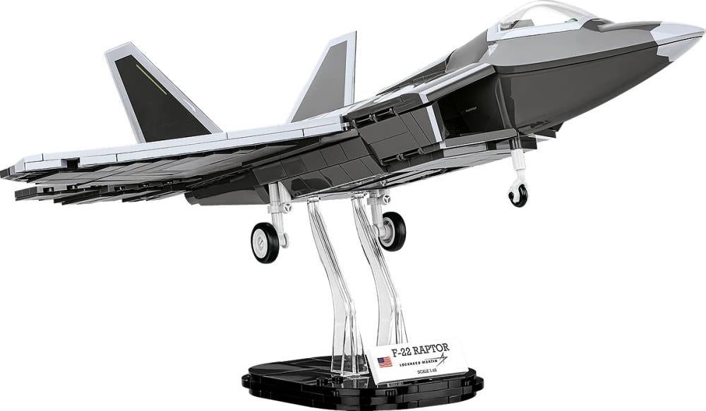 Armed Forces Lockheed F-22 Raptor 1/48 Scale Building Block Set