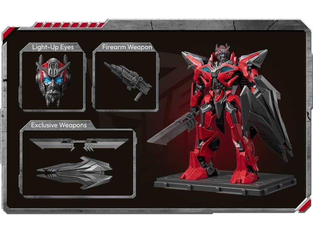 Transformers: Dark of the Moon Classic Class 24 Sentinel Prime Model Kit Gallery Image 16