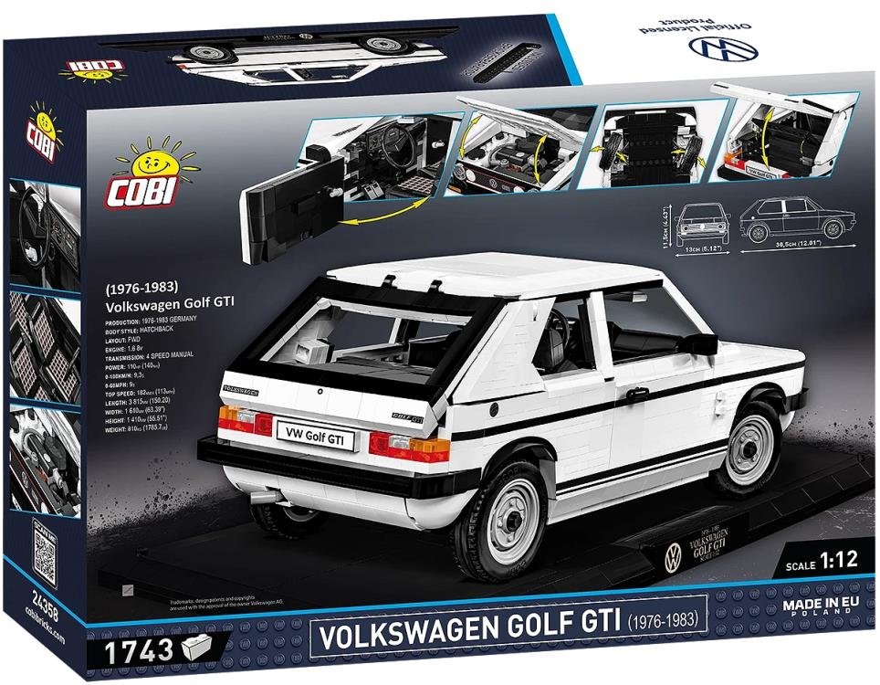Volkswagen Golf GTI (1976-1983) Executive Edition 1/12 Scale