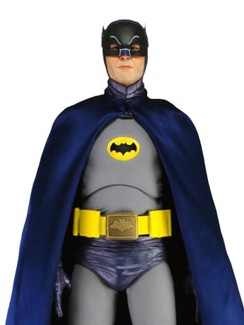 Batman Classic TV Series Adam West Batman 1/4 Scale Figure Gallery Image 2