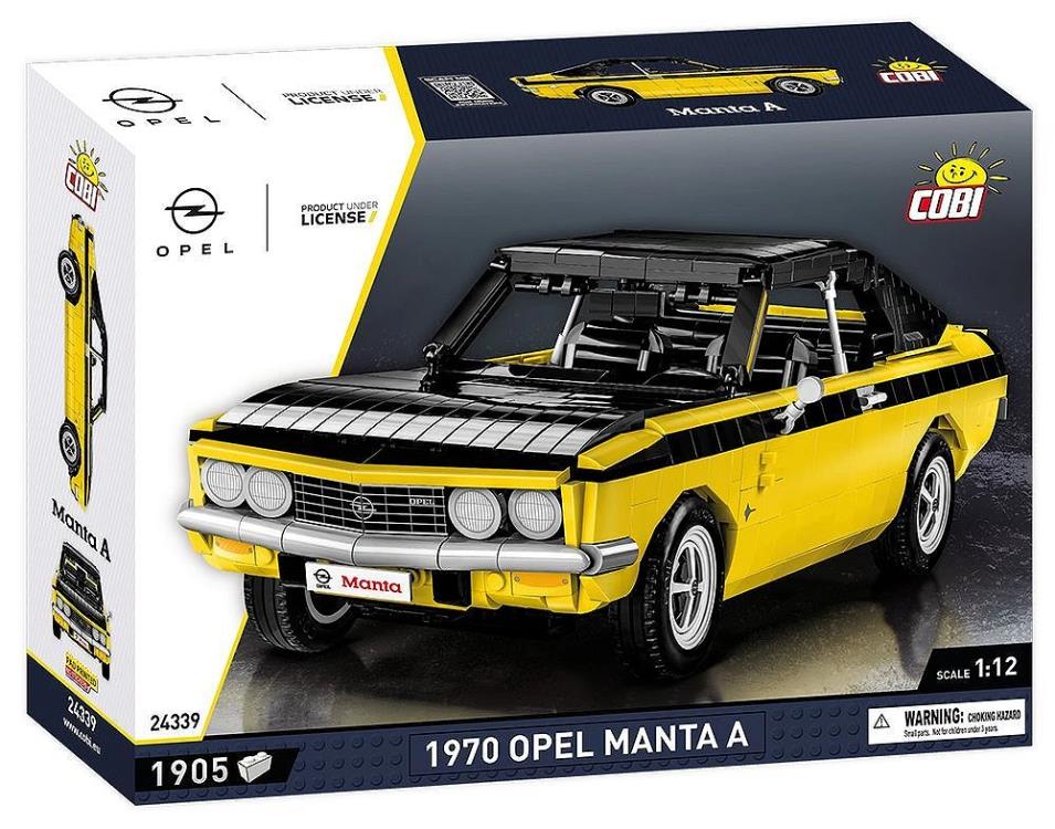 Opel Manta A 1970 1/12 Scale Building Block Set Gallery Image 9
