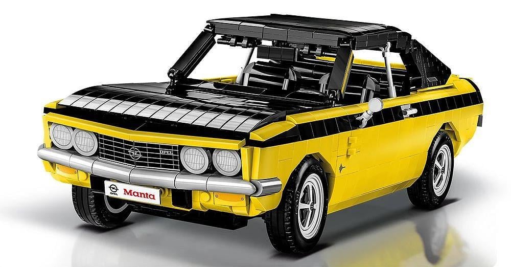 Opel Manta A 1970 1/12 Scale Building Block Set Gallery Image 3