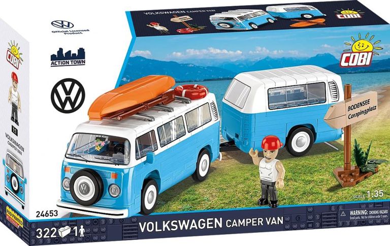 Volkswagen Camper Van 1/35 Scale Building Block Set