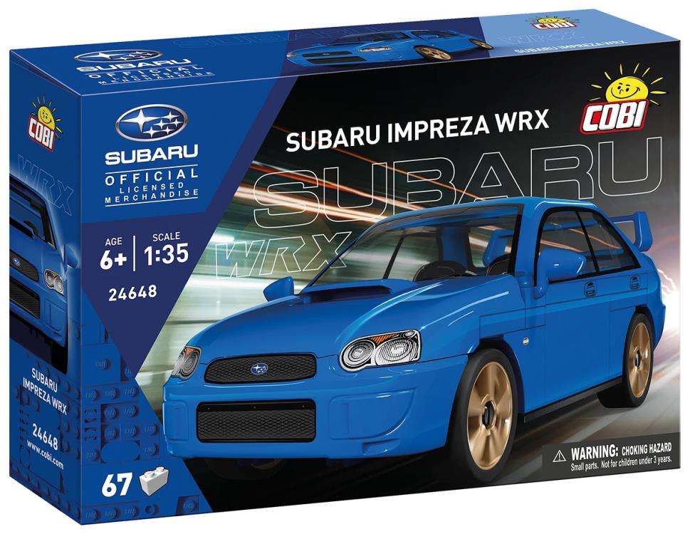 Subaru Impreza WRX 1/35 Scale Building Block Set