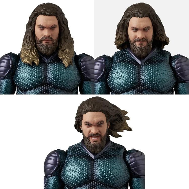 Aquaman and the Lost Kingdom MAFEX No.310 Aquaman (Stealth Suit Ver.) Action Figure Gallery Image 11