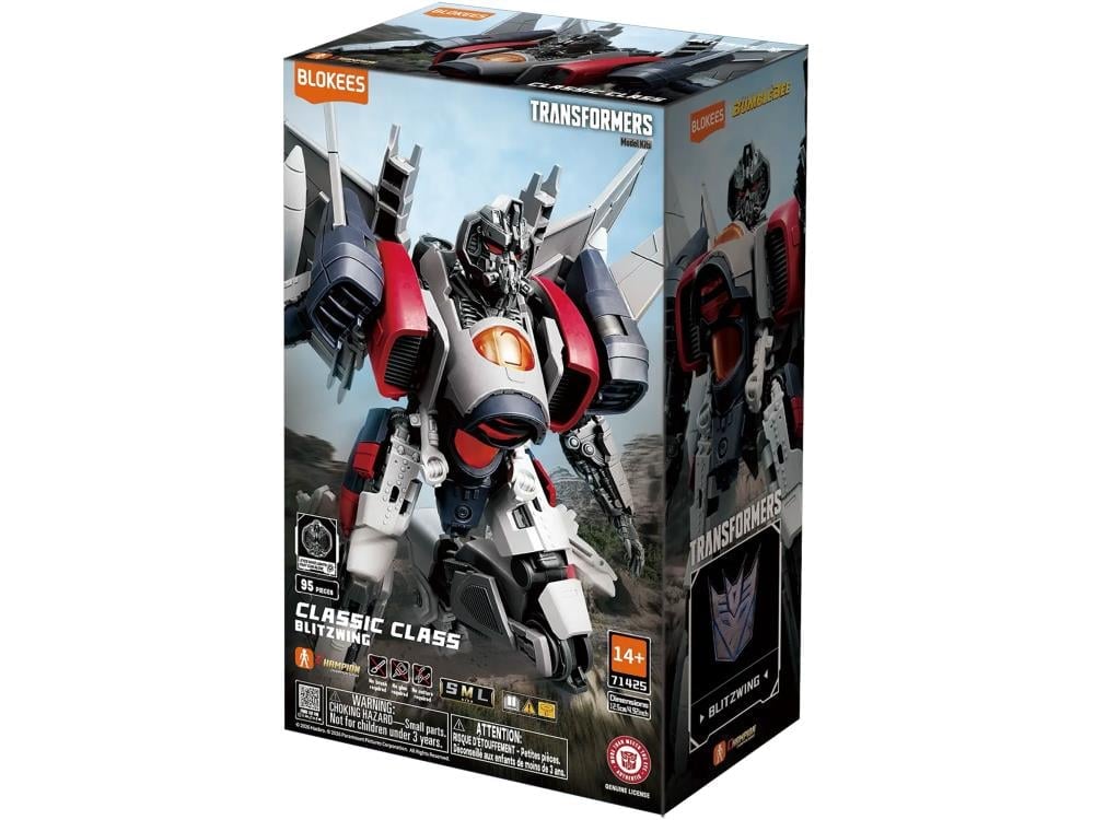 Transformers: Bumblebee Classic Class 25 Blitzwing Model Kit Gallery Image 9