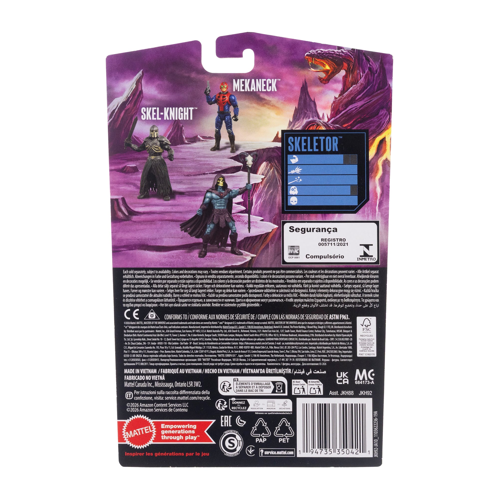 Masters of the Universe (2026) Core Skeletor Action Figure Gallery Image 9