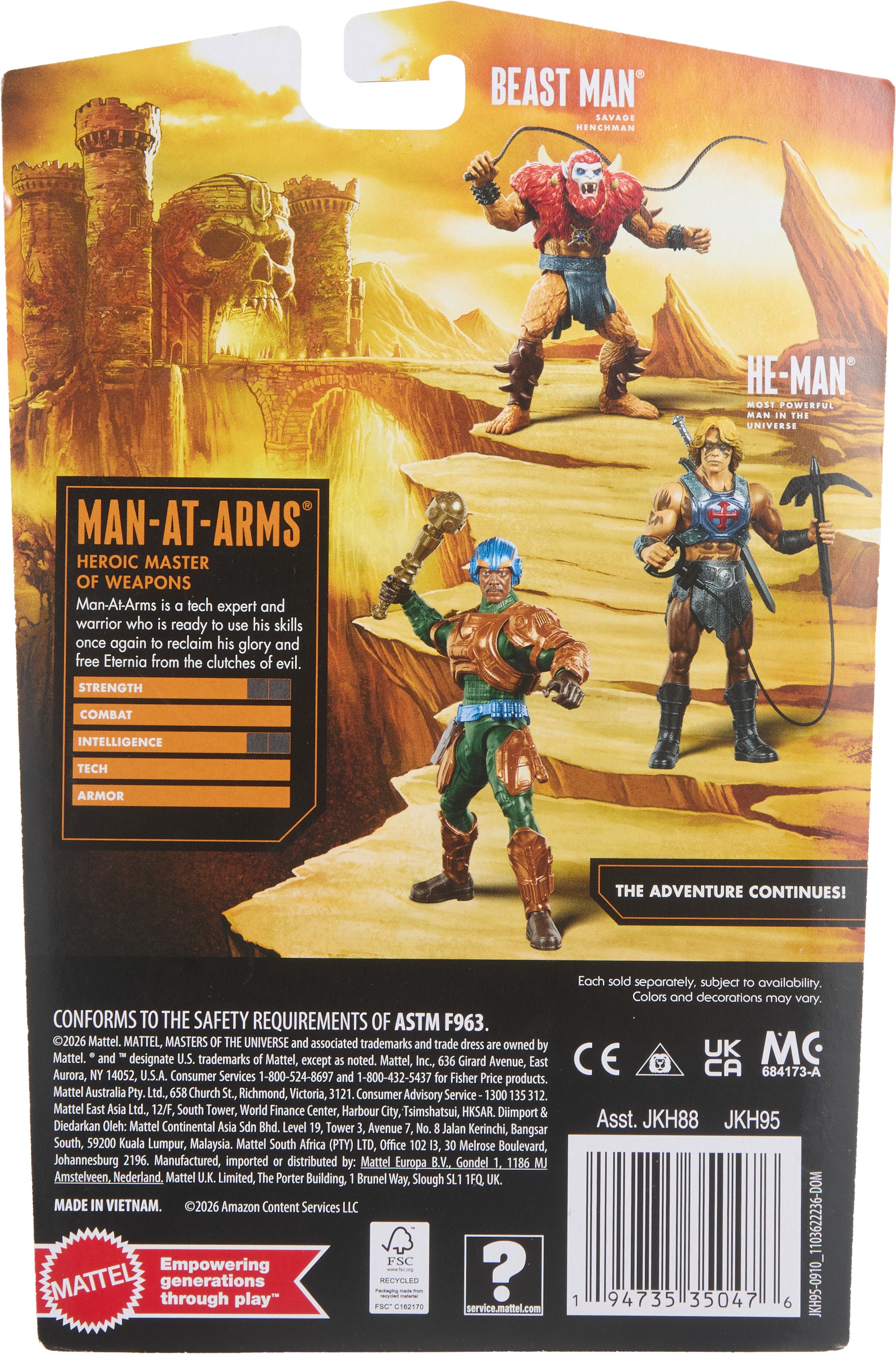 Masters of the Universe (2026) Core Man-at-Arms Action Figure Gallery Image 4