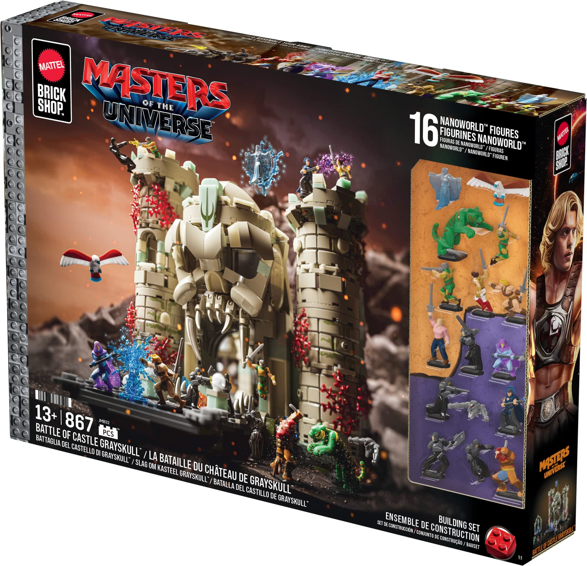 Masters of the Universe (2026) Brick Shop Castle Grayskull Building Set Gallery Image 11