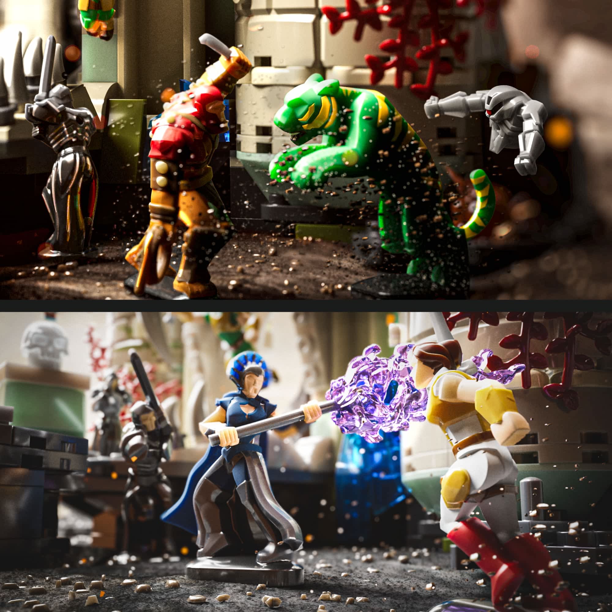 Masters of the Universe (2026) Brick Shop Castle Grayskull Building Set Gallery Image 4