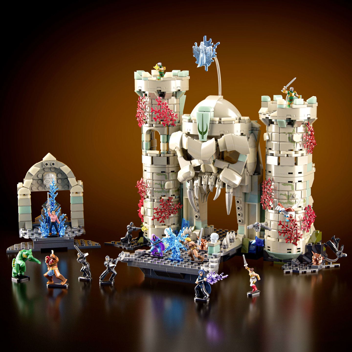 Masters of the Universe (2026) Brick Shop Castle Grayskull Building Set