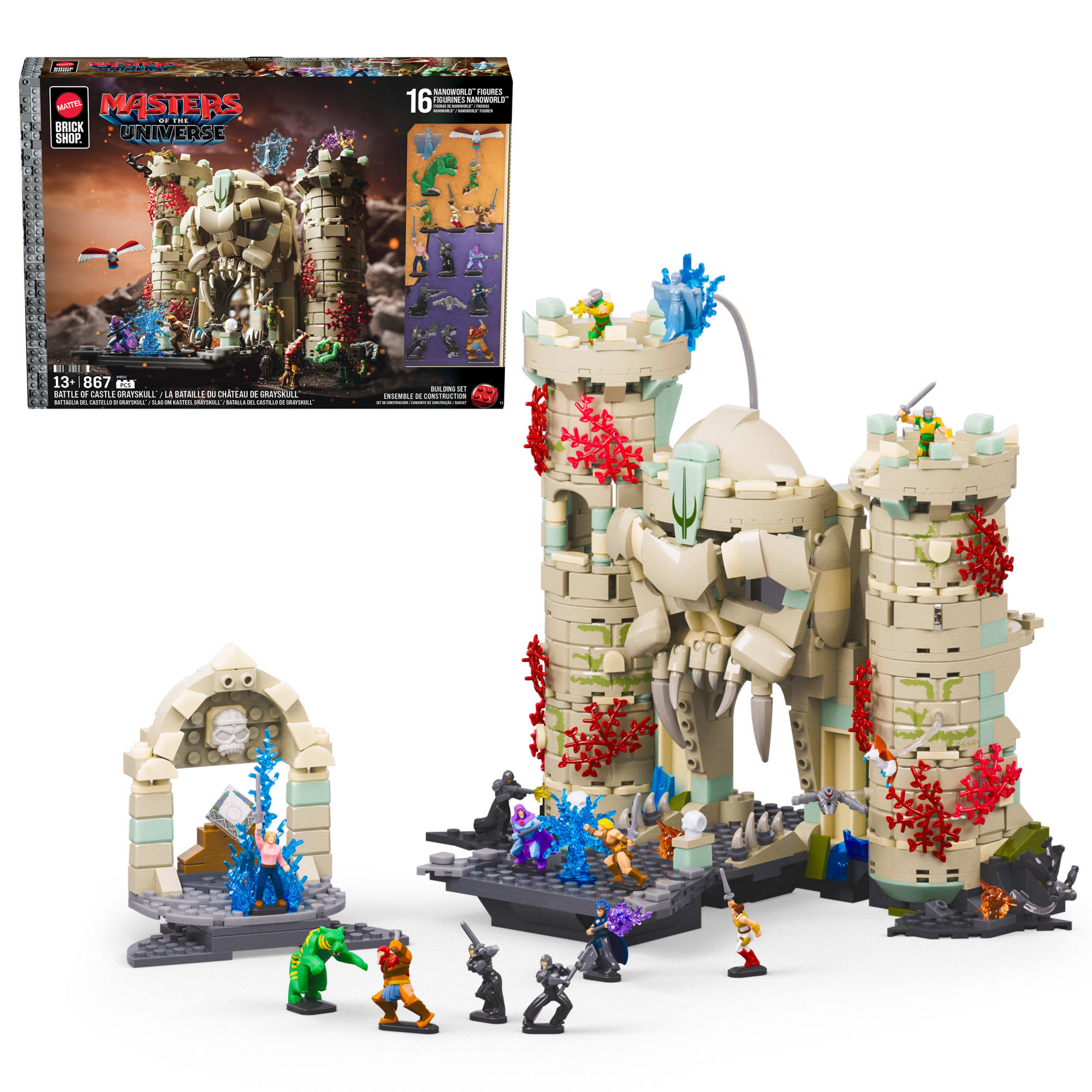 Masters of the Universe (2026) Brick Shop Castle Grayskull Building Set Gallery Image 8