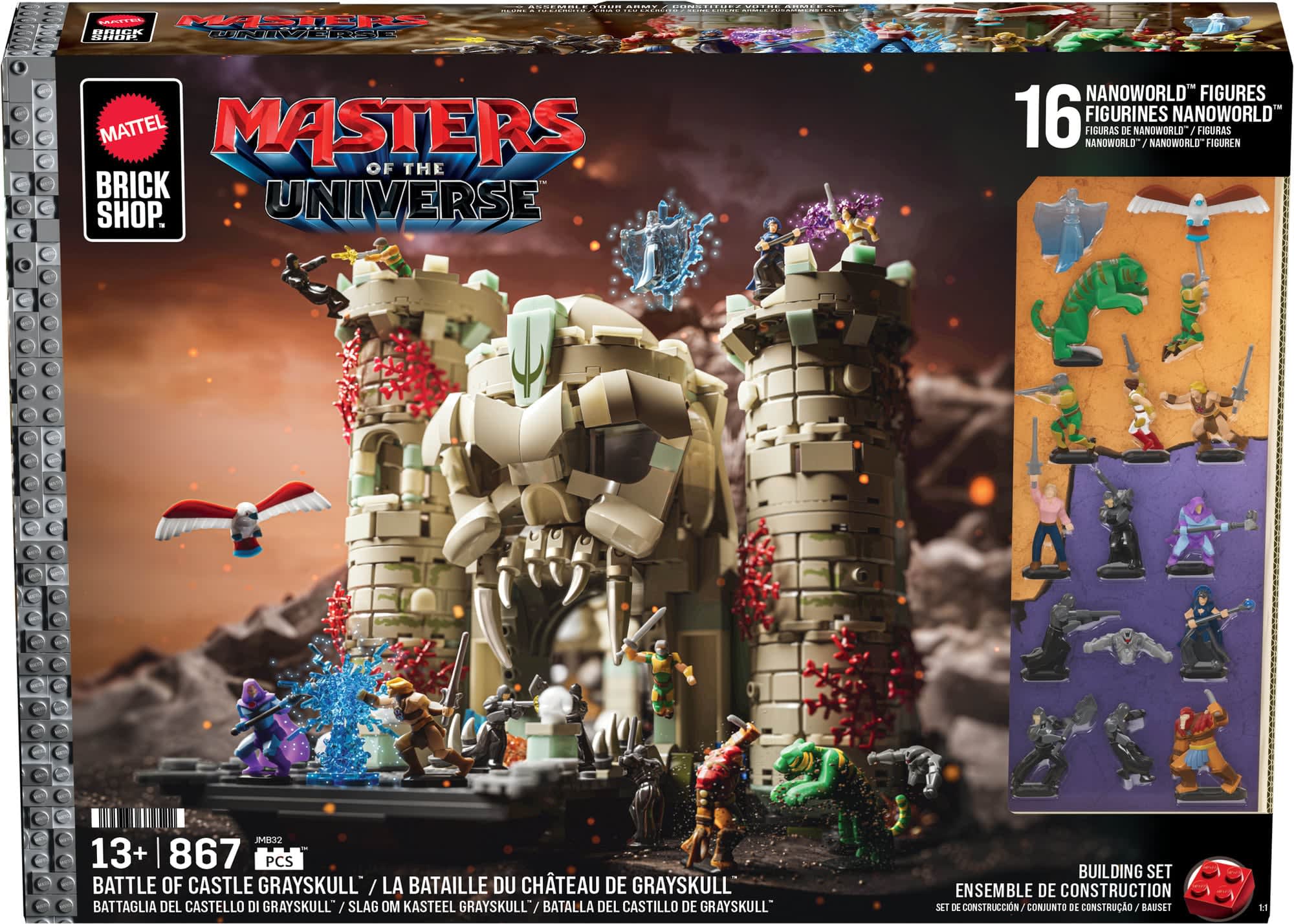 Masters of the Universe (2026) Brick Shop Castle Grayskull Building Set Gallery Image 9