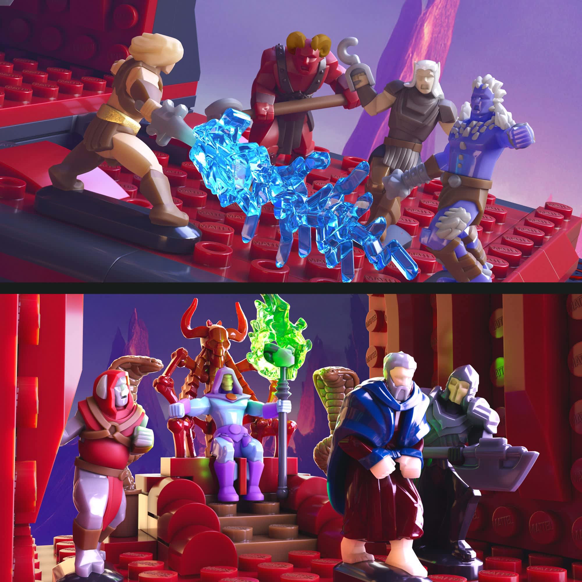 Masters of the Universe (2026) Brick Shop Snake Mountain Building Set Gallery Image 6