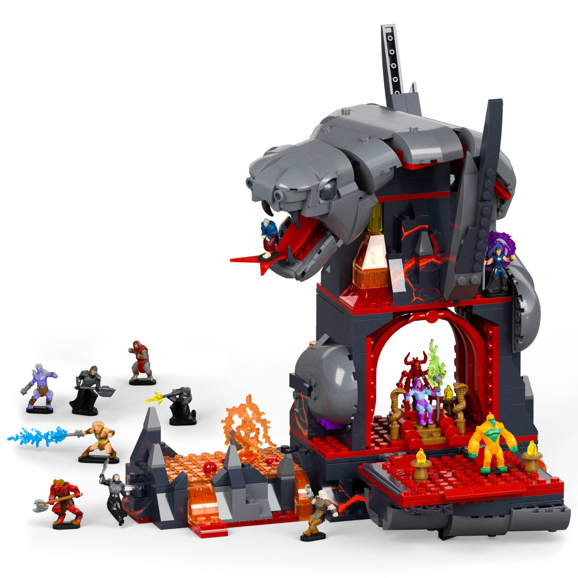 Masters of the Universe (2026) Brick Shop Snake Mountain Building Set Gallery Image 3