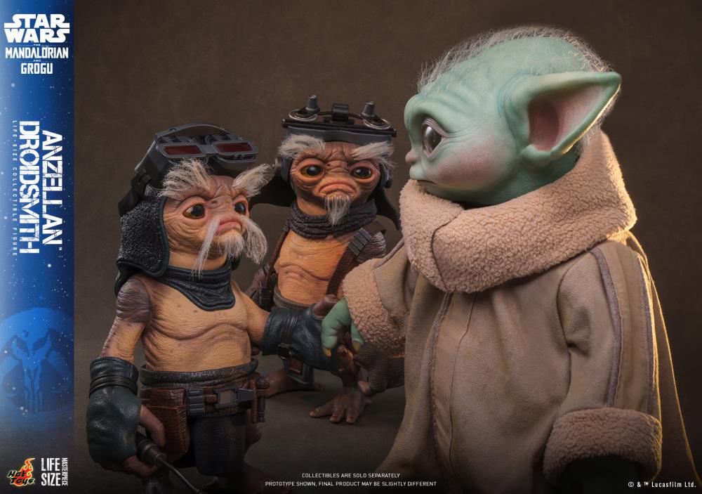 Star Wars: The Mandalorian and Grogu LMS017 Minch (Anzellan Droidsmith) Life-Size Collectible Figure Gallery Image 7