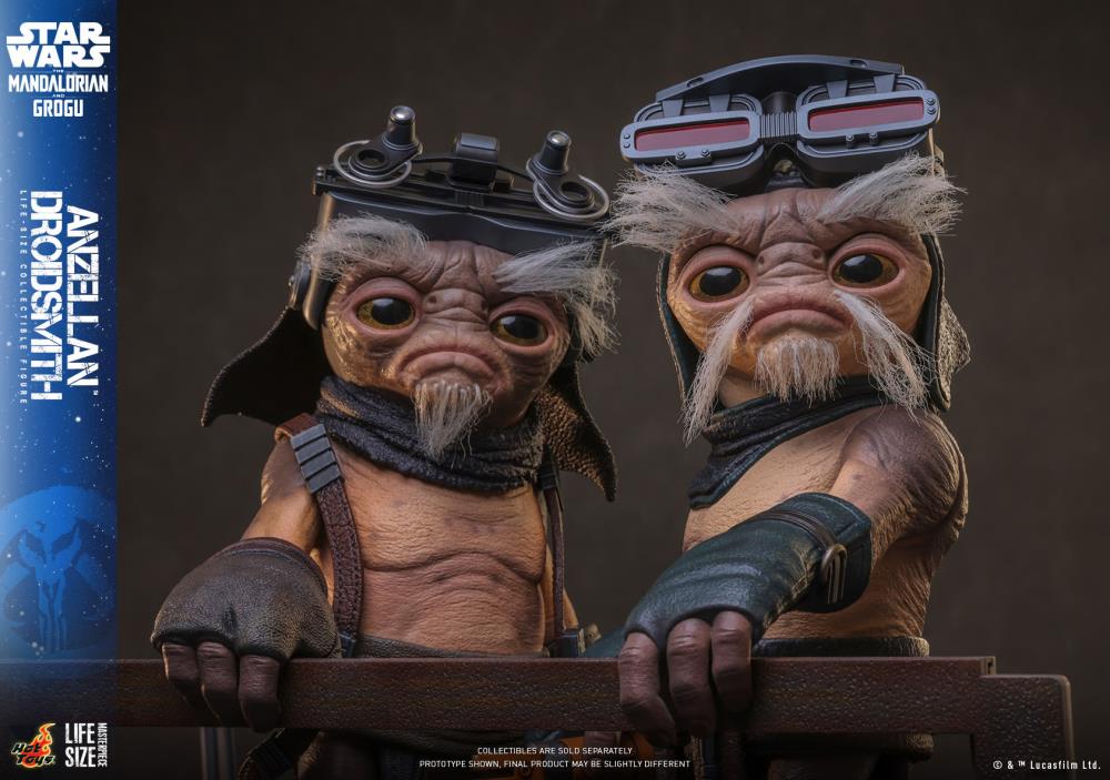 Star Wars: The Mandalorian and Grogu LMS017 Minch (Anzellan Droidsmith) Life-Size Collectible Figure Gallery Image 8