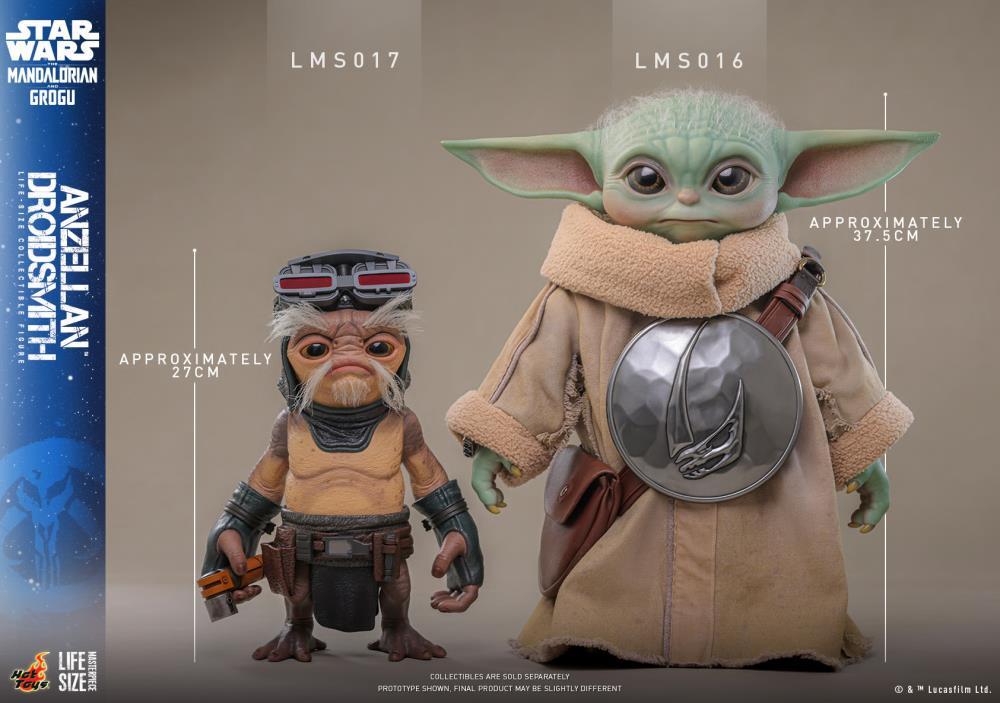 Star Wars: The Mandalorian and Grogu LMS017 Minch (Anzellan Droidsmith) Life-Size Collectible Figure Gallery Image 16