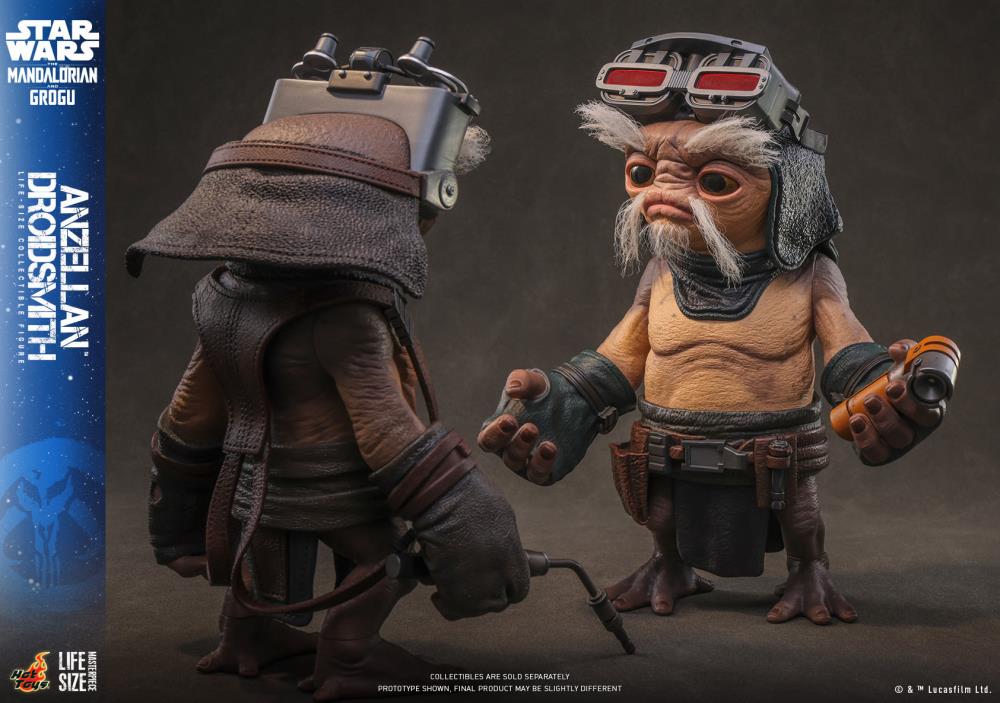 Star Wars: The Mandalorian and Grogu LMS017 Minch (Anzellan Droidsmith) Life-Size Collectible Figure Gallery Image 9