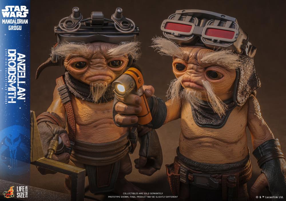Star Wars: The Mandalorian and Grogu LMS017 Minch (Anzellan Droidsmith) Life-Size Collectible Figure Gallery Image 10