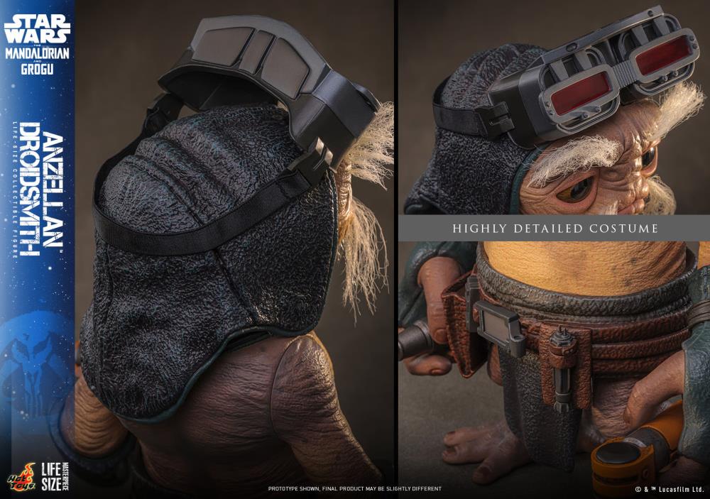 Star Wars: The Mandalorian and Grogu LMS017 Minch (Anzellan Droidsmith) Life-Size Collectible Figure Gallery Image 14