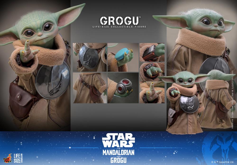 Star Wars: The Mandalorian and Grogu LMS016 Grogu Life-Size Collectible Figure Gallery Image 25