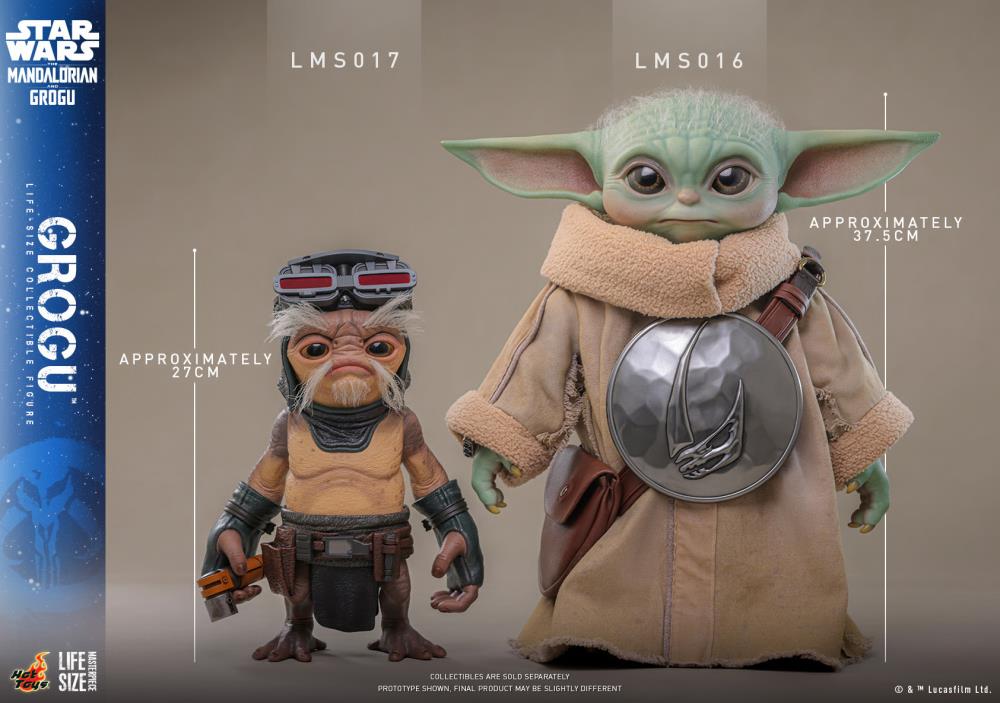ホットトイズ　STAR WARS Grogu LIFE SIZE フィギュア Grogu Life-Size Collectible Figure by Hot Toys | Sideshow Collectibles