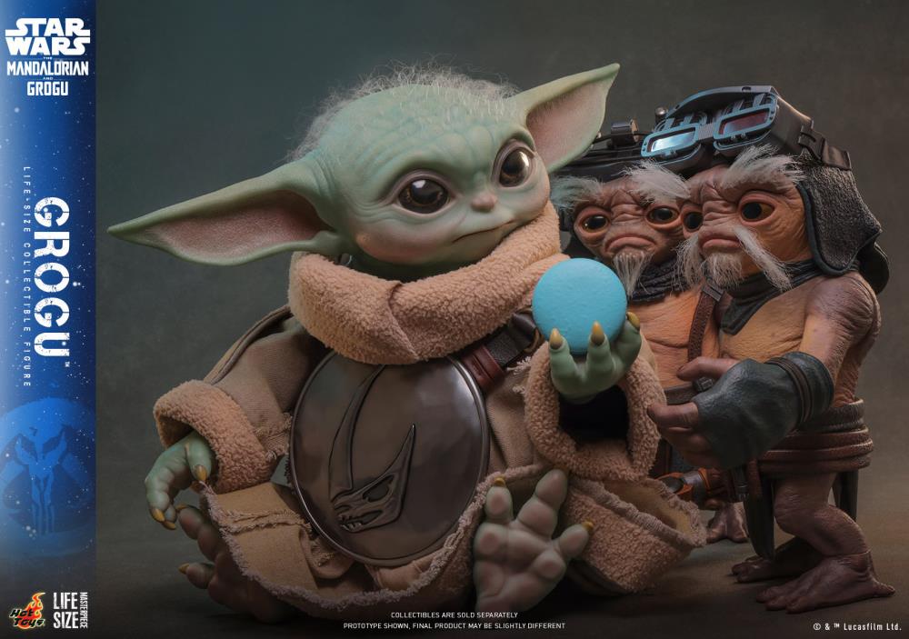 Star Wars: The Mandalorian and Grogu LMS016 Grogu Life-Size Collectible Figure Gallery Image 18