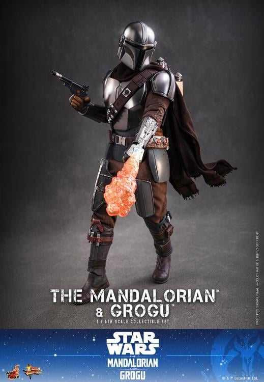 Star Wars: The Mandalorian and Grogu MMS871 The Mandalorian and Grogu (Collector Ver.) 1/6th Scale Collectible Figure Set Gallery Image 10