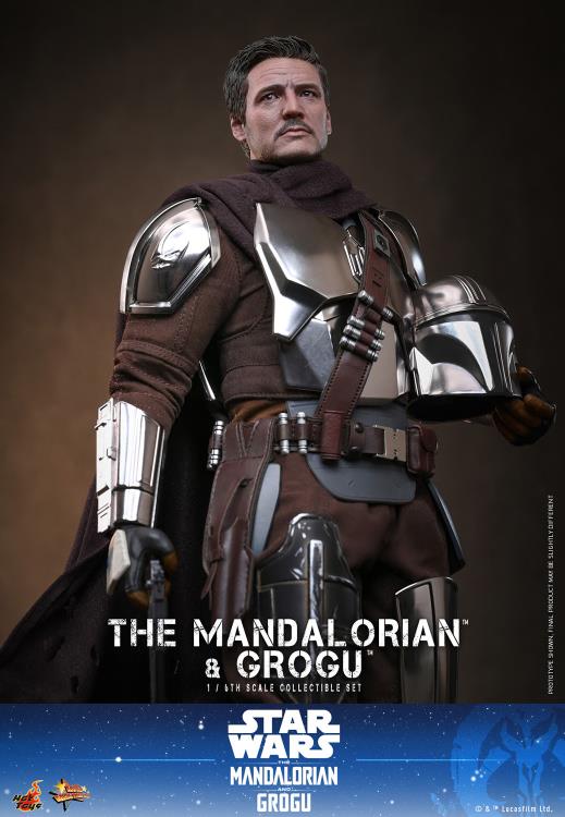 Star Wars: The Mandalorian and Grogu MMS871 The Mandalorian and Grogu (Collector Ver.) 1/6th Scale Collectible Figure Set Gallery Image 14