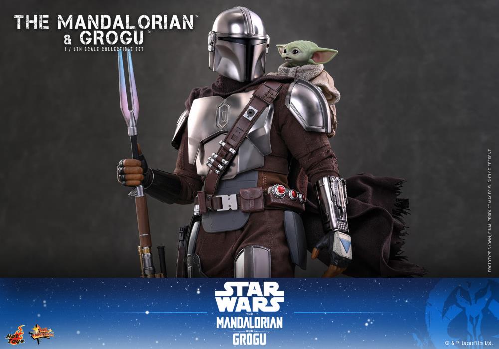 Star Wars: The Mandalorian and Grogu MMS871 The Mandalorian and Grogu (Collector Ver.) 1/6th Scale Collectible Figure Set Gallery Image 18
