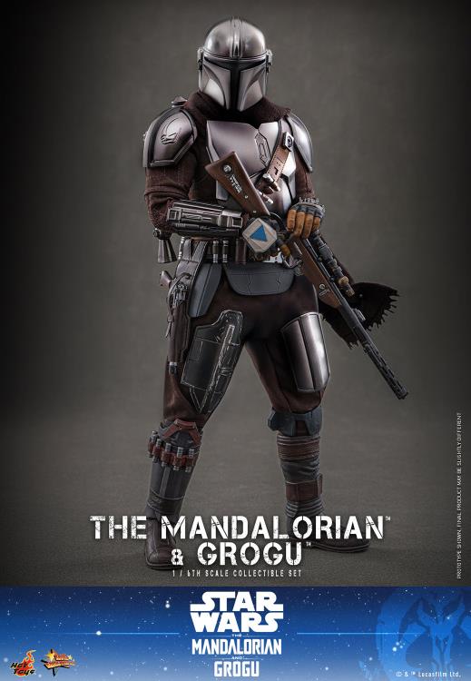 Star Wars: The Mandalorian and Grogu MMS871 The Mandalorian and Grogu (Collector Ver.) 1/6th Scale Collectible Figure Set Gallery Image 12