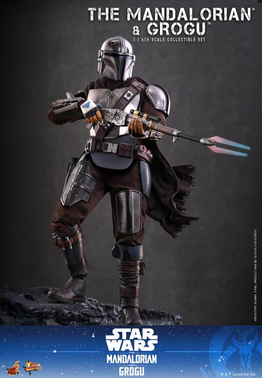 Star Wars: The Mandalorian and Grogu MMS871 The Mandalorian and Grogu (Collector Ver.) 1/6th Scale Collectible Figure Set Gallery Image 11