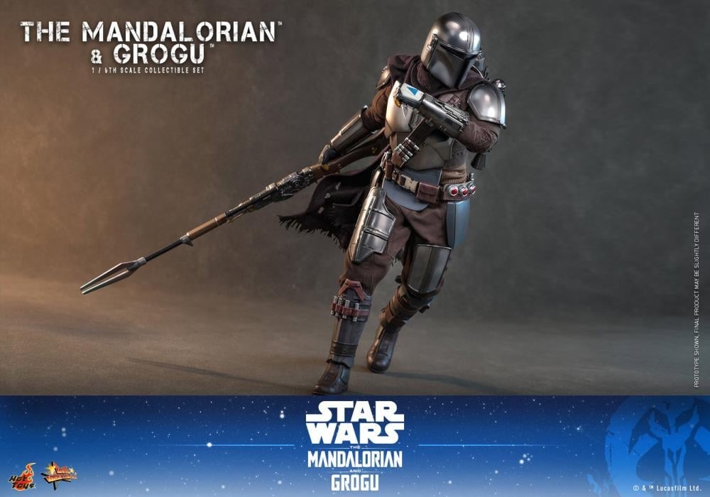 Star Wars: The Mandalorian and Grogu MMS871 The Mandalorian and Grogu (Collector Ver.) 1/6th Scale Collectible Figure Set Gallery Image 16