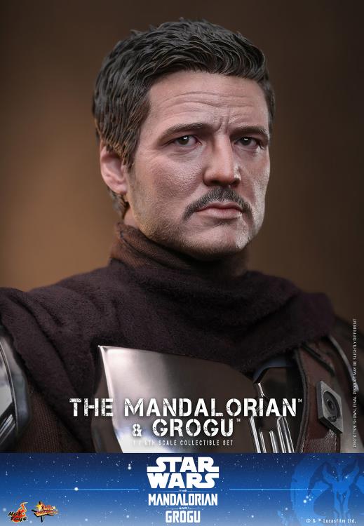 Star Wars: The Mandalorian and Grogu MMS871 The Mandalorian and Grogu (Collector Ver.) 1/6th Scale Collectible Figure Set Gallery Image 6