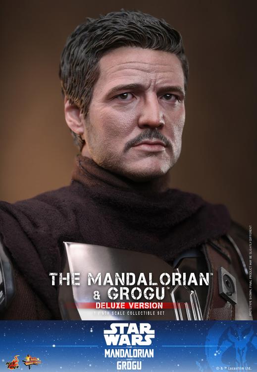 Star Wars: The Mandalorian and Grogu MMS872 The Mandalorian and Grogu (Deluxe Ver.) 1/6th Scale Collectible Figure Set Gallery Image 22