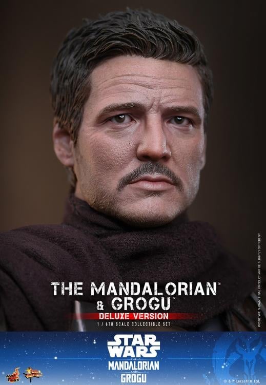 Star Wars: The Mandalorian and Grogu MMS872 The Mandalorian and Grogu (Deluxe Ver.) 1/6th Scale Collectible Figure Set Gallery Image 21