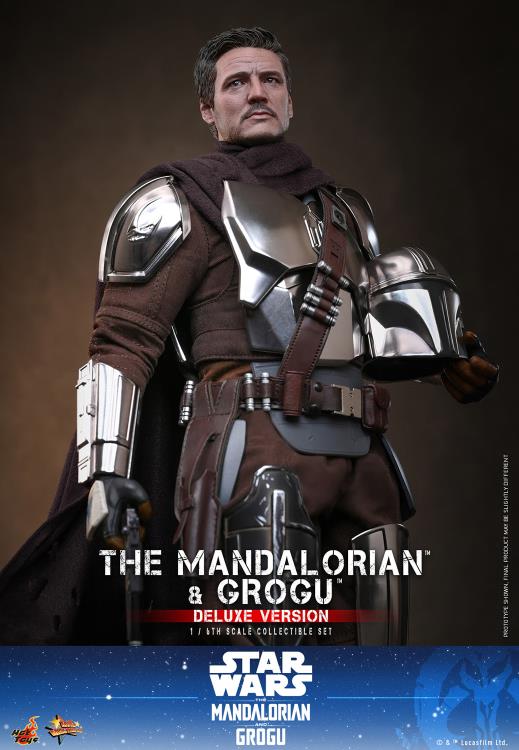 Star Wars: The Mandalorian and Grogu MMS872 The Mandalorian and Grogu (Deluxe Ver.) 1/6th Scale Collectible Figure Set Gallery Image 20