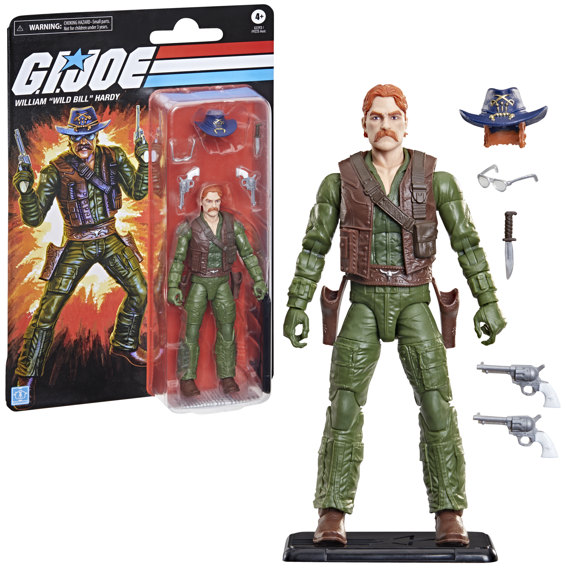 G.I. Joe Classified Series Retro Collection William "Wild Bill" Hardy Action Figure Gallery Image 13