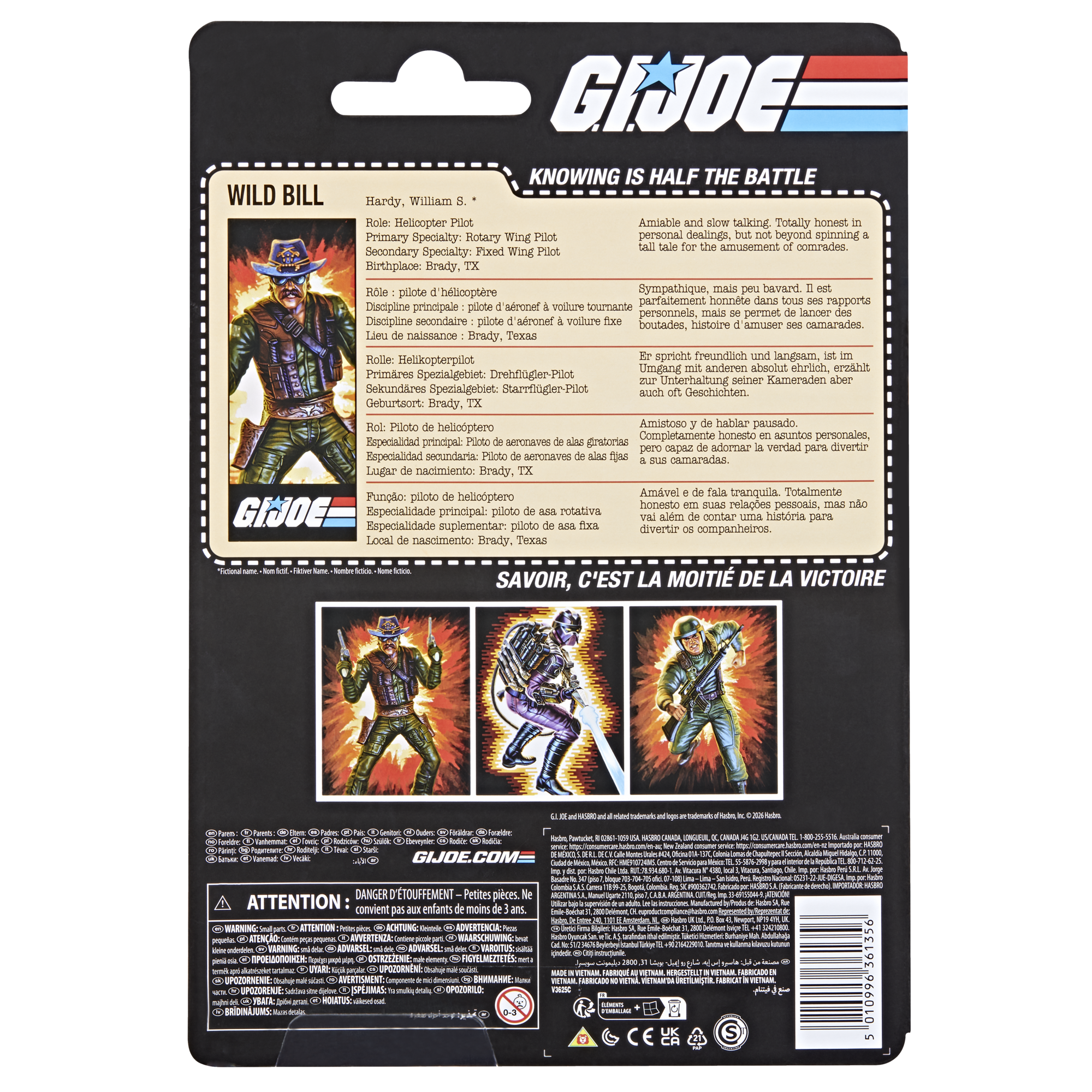 G.I. Joe Classified Series Retro Collection William "Wild Bill" Hardy Action Figure Gallery Image 15