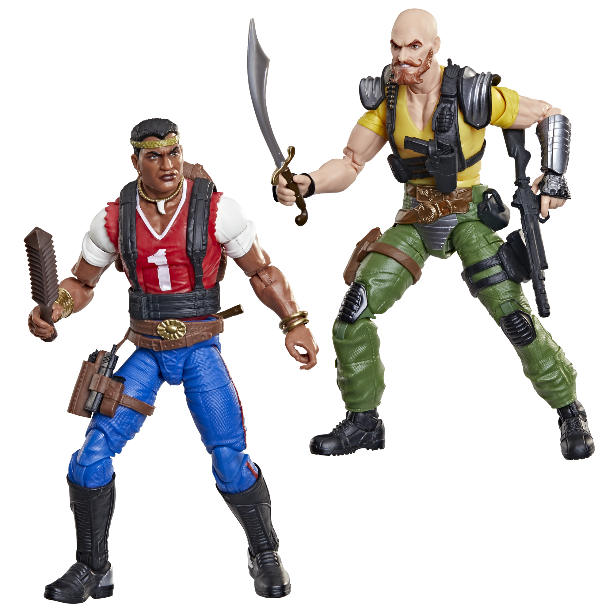 G.I. Joe Classified Series #193 David "Red Dog" Taputapu & Varujan "Taurus" Ayvazyan Action Figure Set Gallery Image 12