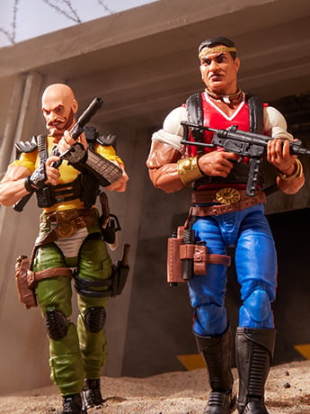 G.I. Joe Classified Series #193 David "Red Dog" Taputapu & Varujan "Taurus" Ayvazyan Action Figure Set Gallery Image 2