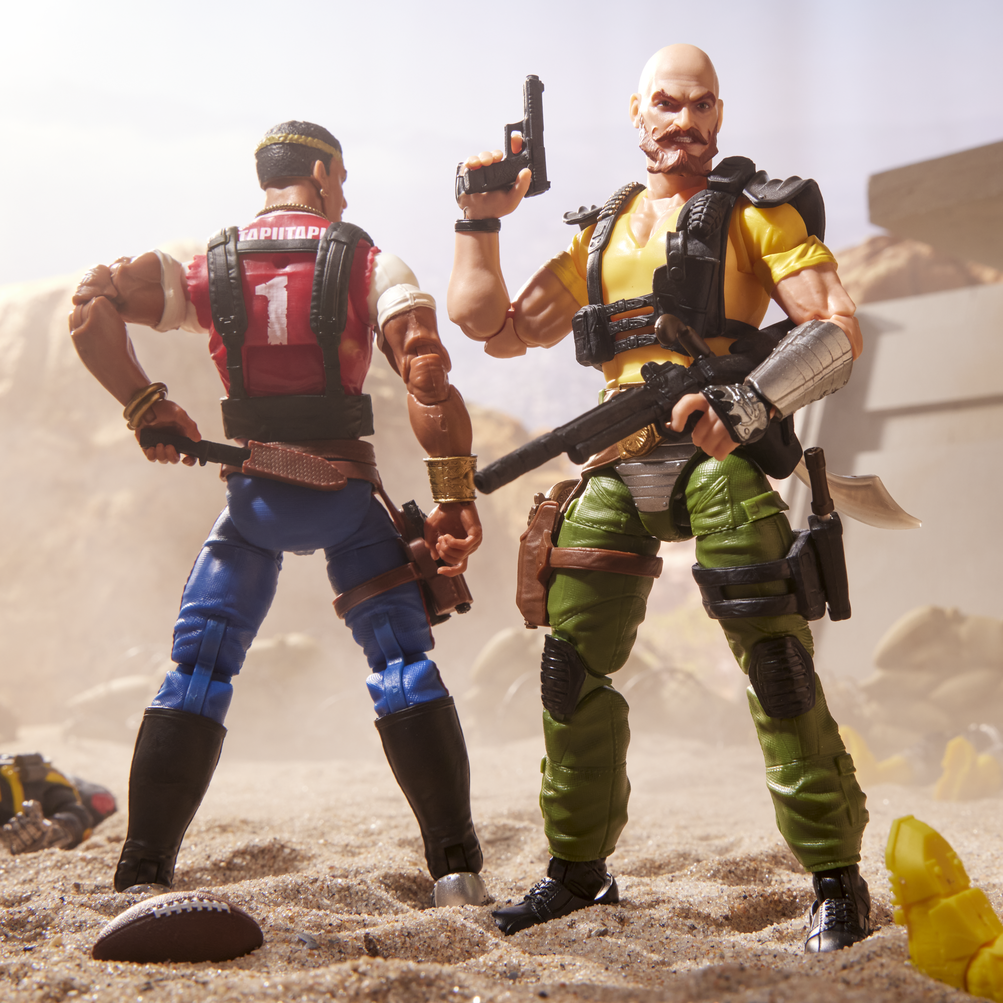 G.I. Joe Classified Series #193 David "Red Dog" Taputapu & Varujan "Taurus" Ayvazyan Action Figure Set Gallery Image 11