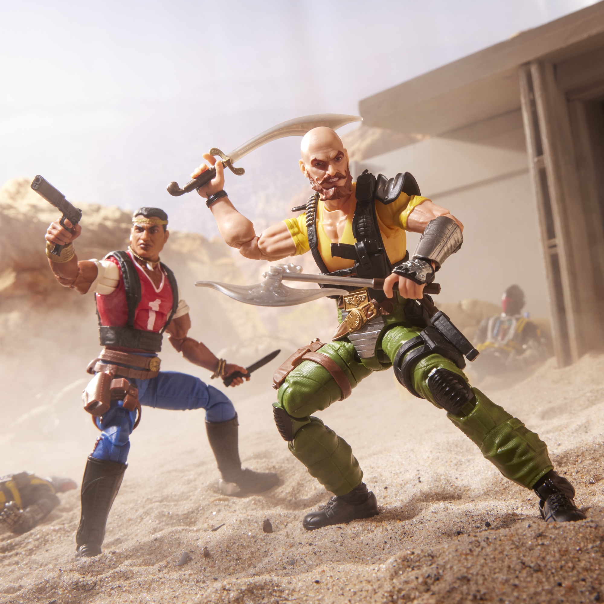 G.I. Joe Classified Series #193 David "Red Dog" Taputapu & Varujan "Taurus" Ayvazyan Action Figure Set Gallery Image 10