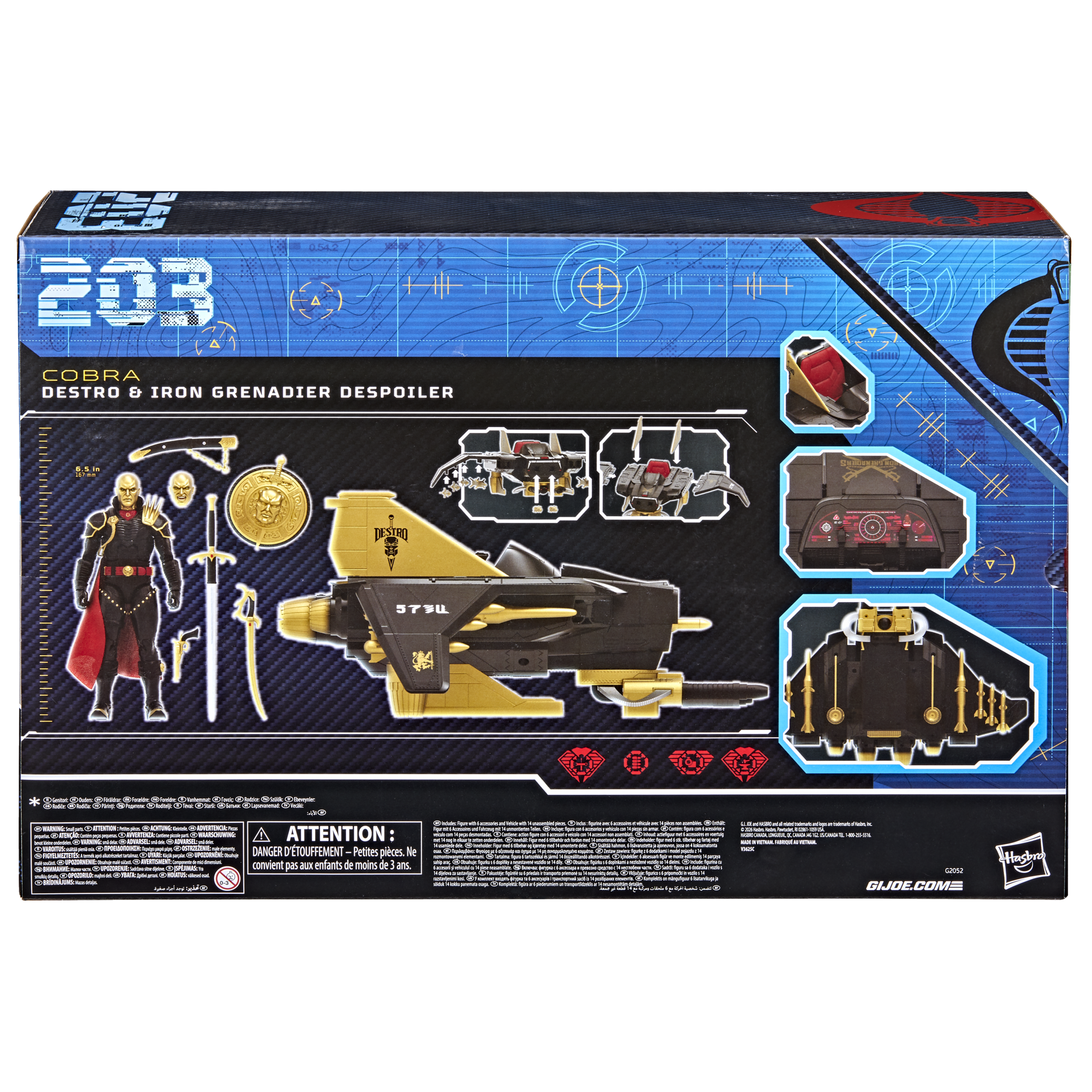 G.I. Joe Classified Series #203 Destro & Iron Grenadier Despoiler Set Gallery Image 17