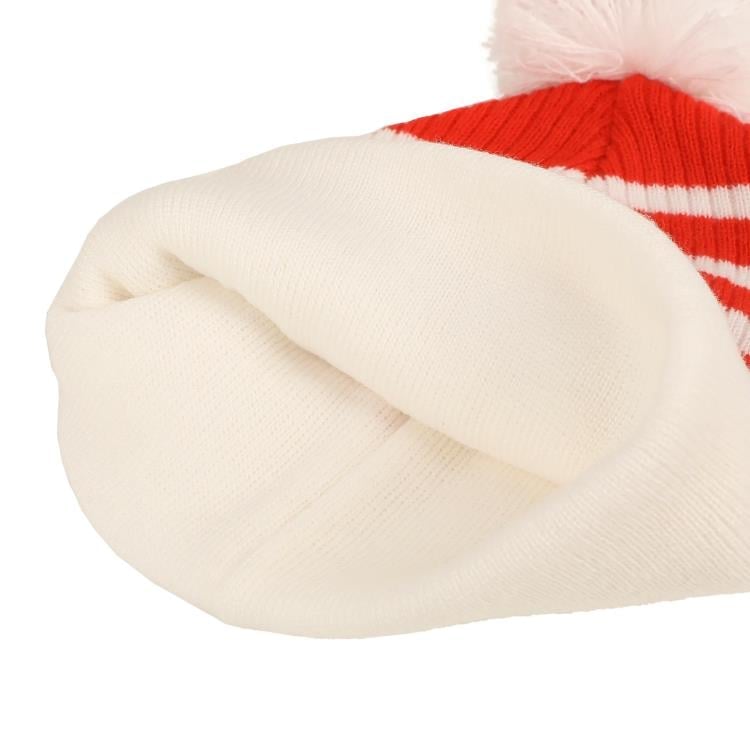 Pokemon Pokeball Red and White Striped Cuff Beanie Gallery Image 7