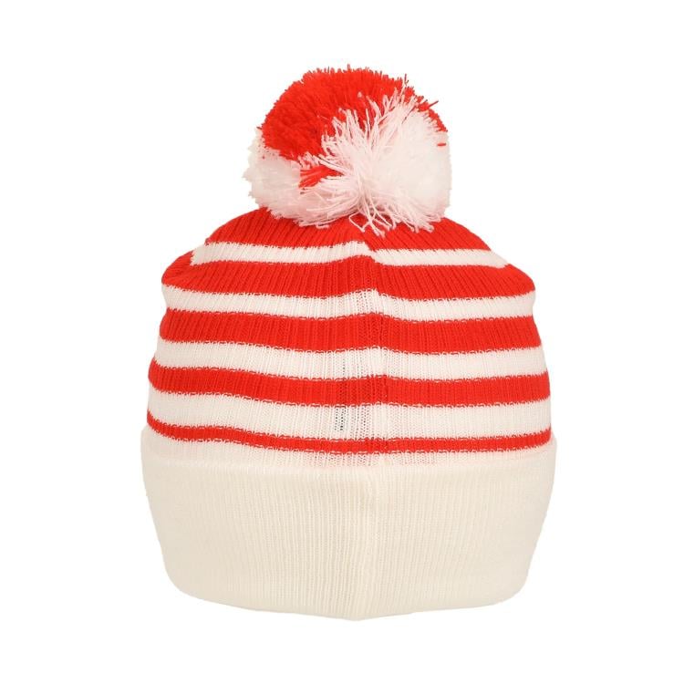 Pokemon Pokeball Red and White Striped Cuff Beanie Gallery Image 5