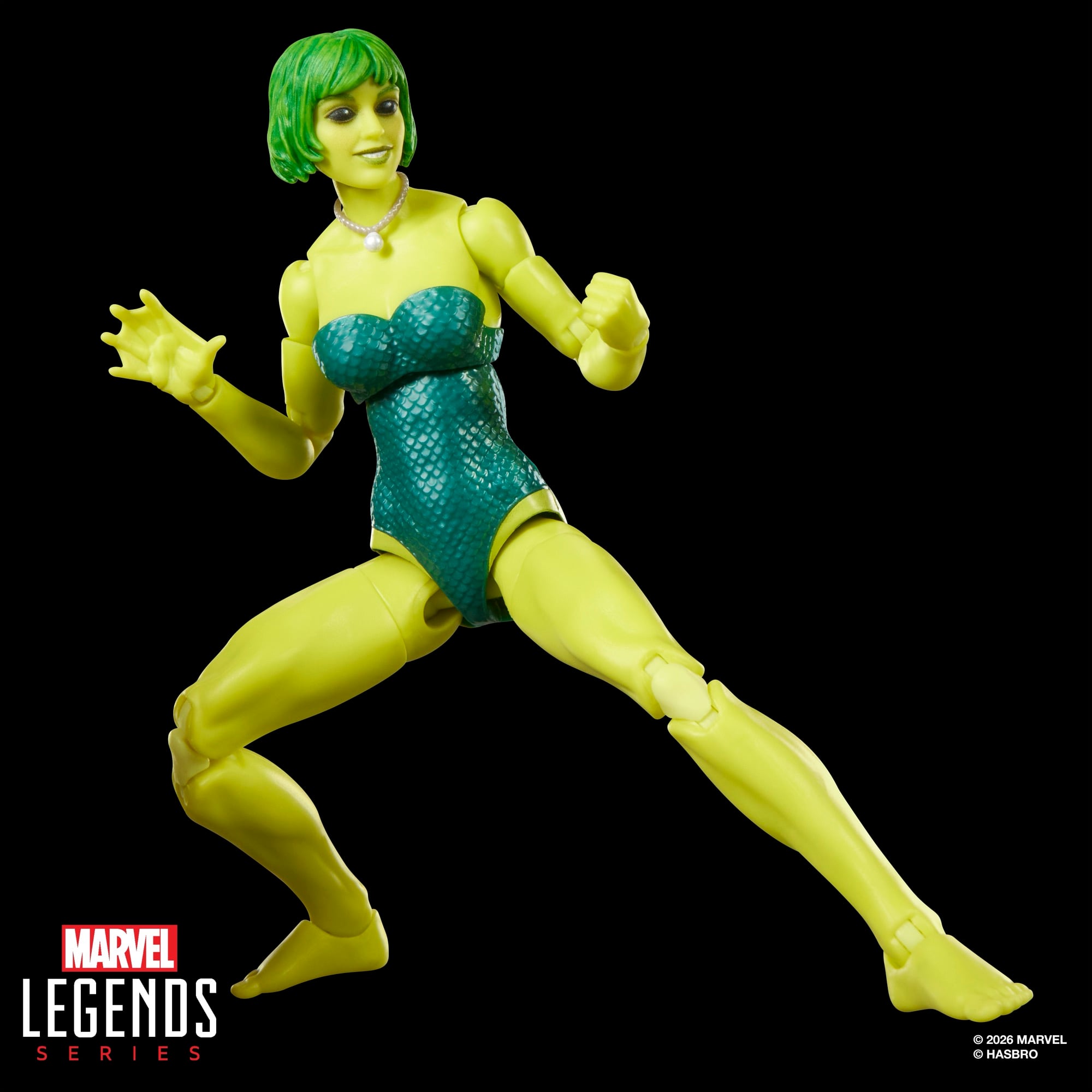 Alpha Flight Marvel Legends Marrina Action Figure (Marvel's Box BAF) Gallery Image 6
