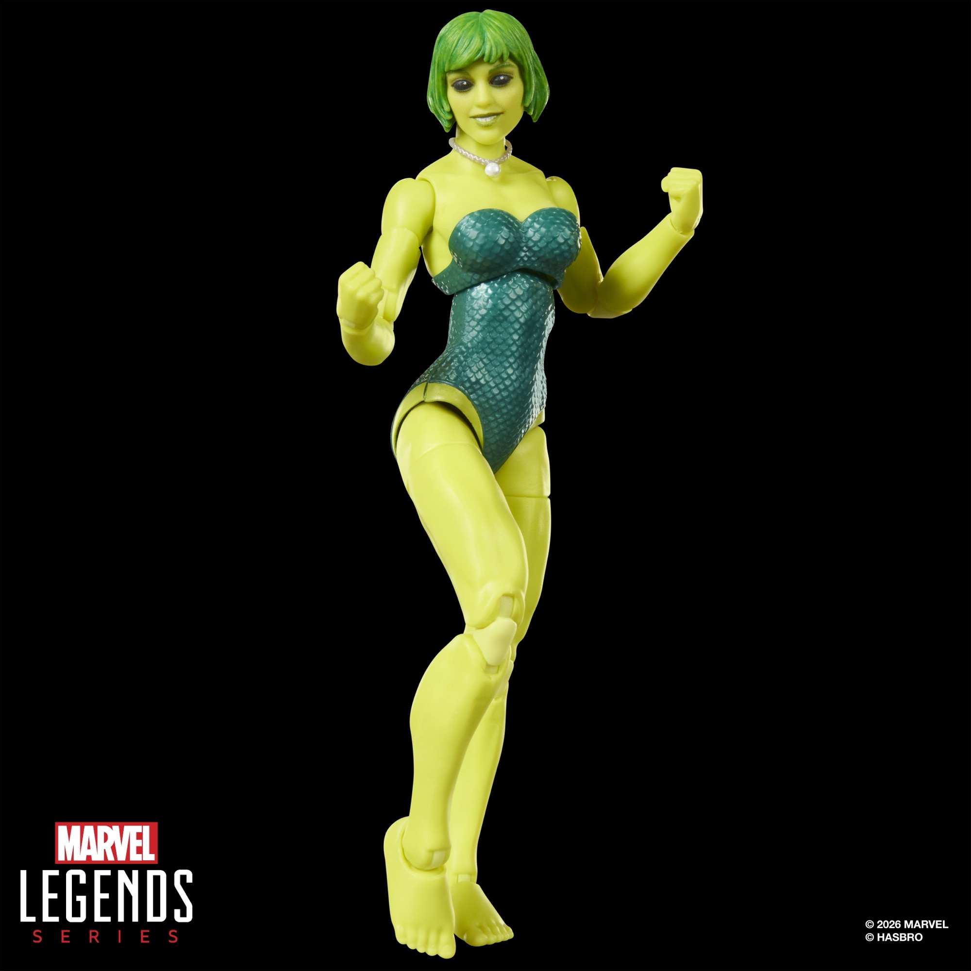 Alpha Flight Marvel Legends Marrina Action Figure (Marvel's Box BAF) Gallery Image 5